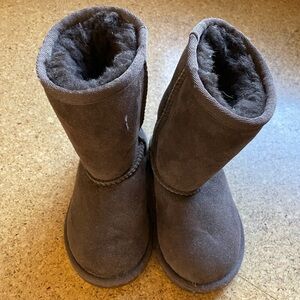 EUC toddler UGG Brown Suede Boots
